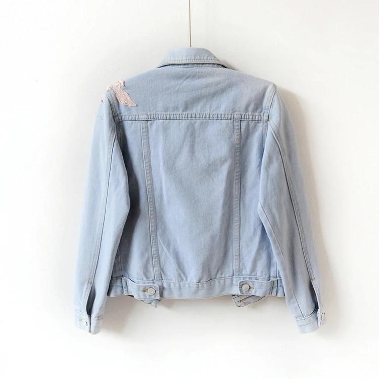 Embellished Jackets in Blue