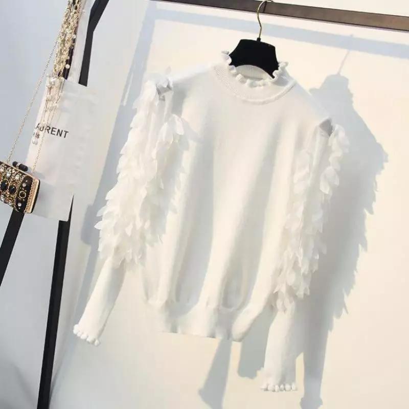 Feather Sleeve Sweaters