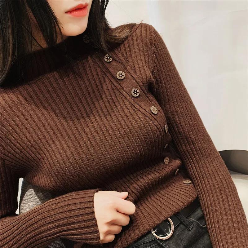 Luxury Buttoned Sweaters