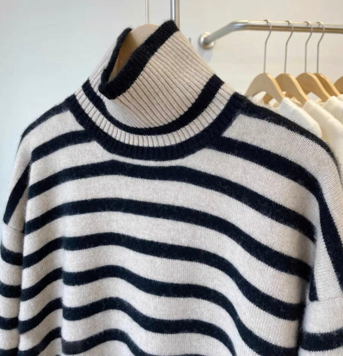 Lulu Striped Sweaters